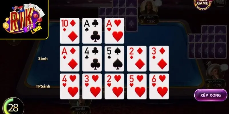 Cách thức tính điểm trong từng ván bài