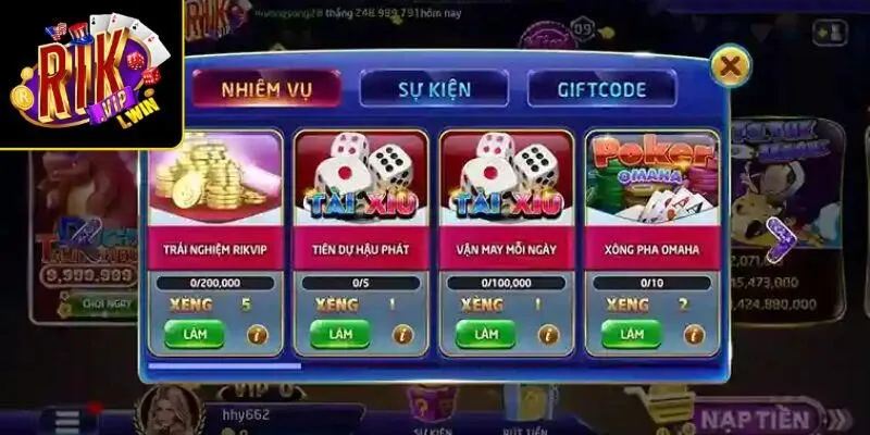 Khuyến mại rikvip dành riêng cho hội viên mới