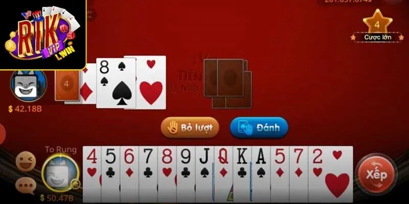 Thứ tự sắp xếp các thẻ trong trò chơi